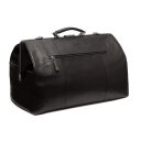 The Chesterfield Brand Kožená cestovná taška - weekender C20.004300 Corfu čierna