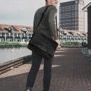 The Chesterfield Brand Kožená crossbody taška na notebook C48.055200 Richard čierna image fotka
