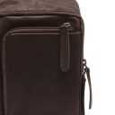 The Chesterfield Brand Kožená crossbody taška Riga C58.028401 hnedá detail