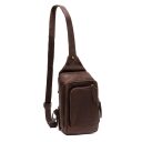 The Chesterfield Brand Kožená crossbody taška Riga C58.028401 hnedá