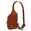 The Chesterfield Brand Kožená crossbody taška Riga C58.028431 koňaková zadná strana
