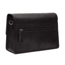 Dámska kožená kabelka do ruky i na rameno The Chesterfield Brand Lucca C48.127000 čierna - zadná strana