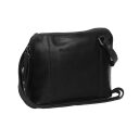 The Chesterfield Brand Kožená kabelka cez rameno/crossbody River C48.111500 čierna