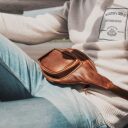 The Chesterfield Brand Kožená ľadvinka Jack C23.000231 koňak okolo pása