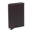 The Chesterfield Brand Kožená peňaženka - puzdro na karty RFID C08.038001 Lancaster hnedé