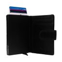 The Chesterfield Brand Kožená peňaženka - puzdro na karty RFID C08.038100 Loughton čierna