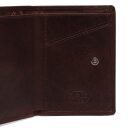 The Chesterfield Brand Kožená peňaženka - puzdro na karty RFID C08.044101 Paris hnedá