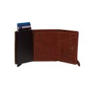 Kožená peňaženka - puzdro na karty RFID The Chesterfield Brand Paris koňakové C08.044131