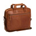 The Chesterfield Brand Kožená taška na notebook 15,6" Calvi C40.103331 koňak