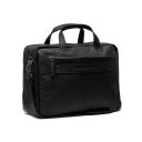 The Chesterfield Brand Kožená taška na notebook 17" Ryan čierna C40.101500 - zadná strana tašky