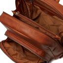 The Chesterfield Brand Kožený batoh do mesta Santana C58.030000 koňakový vnútorné členenie