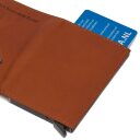 The Chesterfield Brand Malá kožená peňaženka - puzdro na karty RFID C08.045631 Frankfurt koňak
