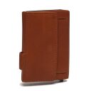 The Chesterfield Brand Malá kožená peňaženka - puzdro na karty RFID C08.045631 Frankfurt koňak