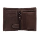 Pánska kožená peňaženka na výšku The Chesterfield Brand RFID Ethel C08.040201 hnedá vnútro