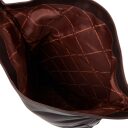 The Chesterfield Brand Roll top kožený batoh na notebook Liverpool C58.030901 hnedý vnútorné priehradky