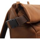 The Chesterfield Brand Roll top kožený batoh na notebook Liverpool C58.030931 koňakový - detail